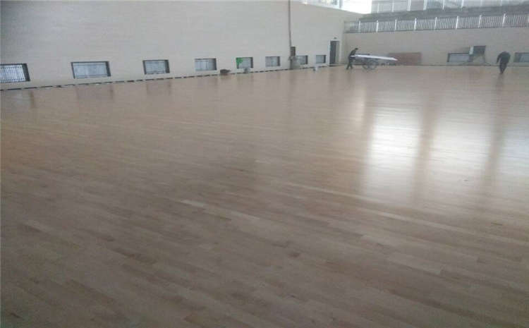 枫桦木篮球场实木地板生产厂家