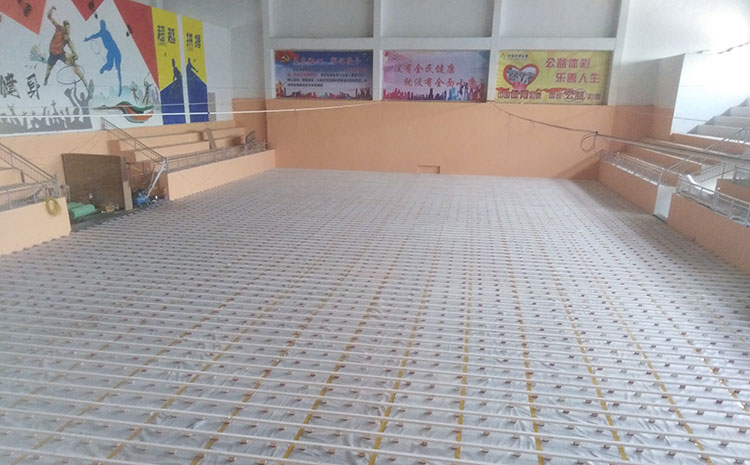 学校羽毛球馆木地板施工技术方案