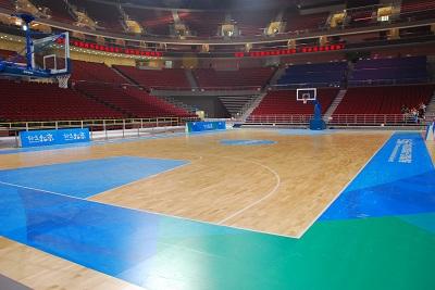 室内篮球馆木地板的几个结构系统