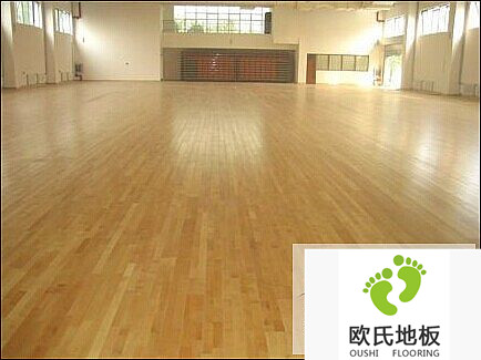 北京农业职业学院篮球馆实木地板工程